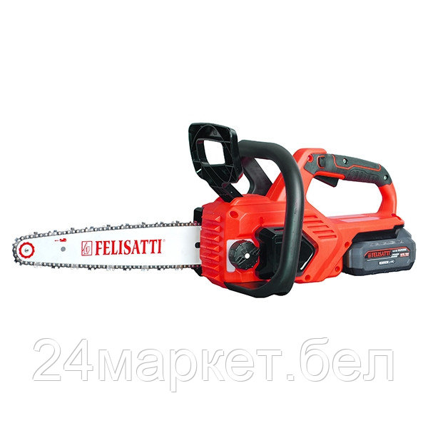 Аккумуляторная цепная пила 350 мм (12"), 18В, бесщеточный двигатель (FT1162 Felisatti)