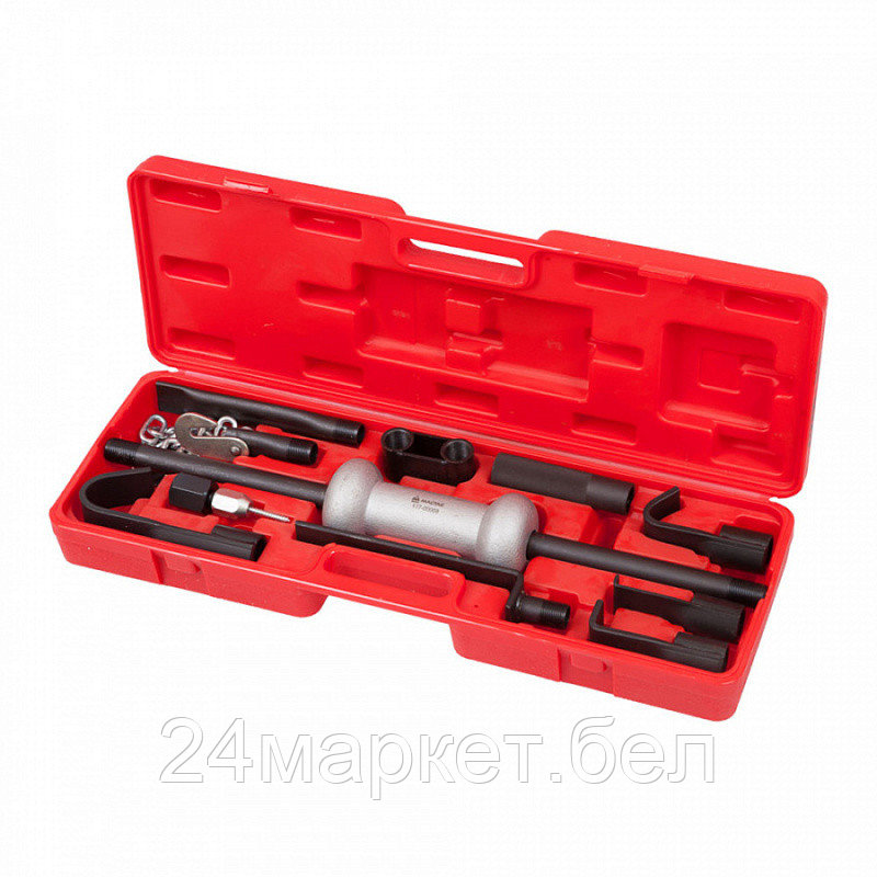 МАСТАК 117-00009C МАСТАК Обратный рихтовочный молоток, комплект принадлежностей, 9 предметов