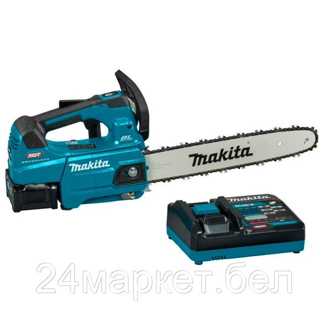Аккум. пила цепная MAKITA XGT UC004GM101 шина 35 см (14"), 3/8, 1.1 мм (40.0 В1 акк.4.0 А/ч Li-Ion) UC004GM101