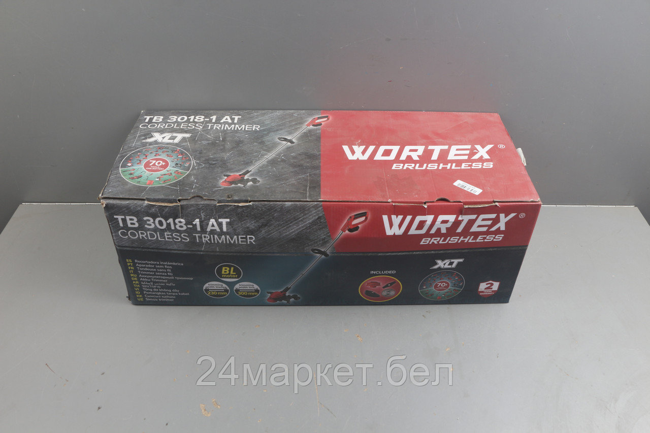 Триммер аккум. WORTEX TB 3018-1 AT ALL1 XLT SOLO уцененный (0325200050)