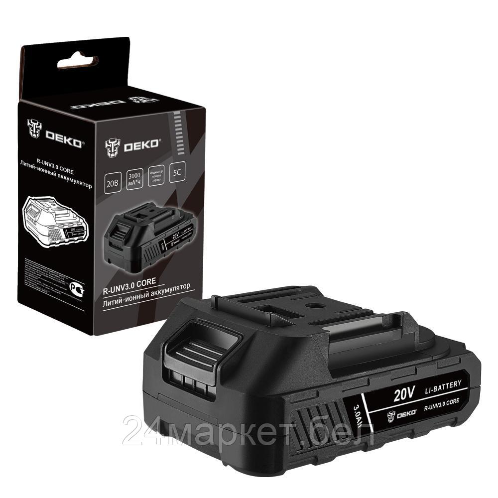 Аккумулятор Deko R-UNV3.0 Core 083-1014 (20В/3 Ач)