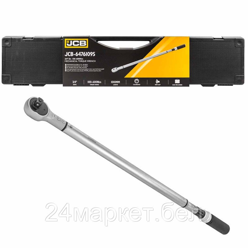 JCB-64761095 JCB Ключ моментный 100-600Нм, 3/4"