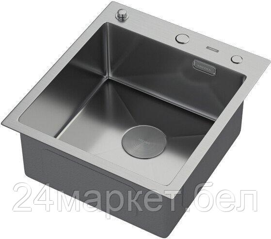 Кухонная мойка ARFEKA ECO AR 450*500 POP-UP SATIN