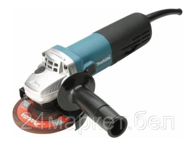 Одноручная углошлифмашина MAKITA 9557 HNRK в кейсе (840 Вт, диск 115х22 мм, плавный пуск) 9557HNRK