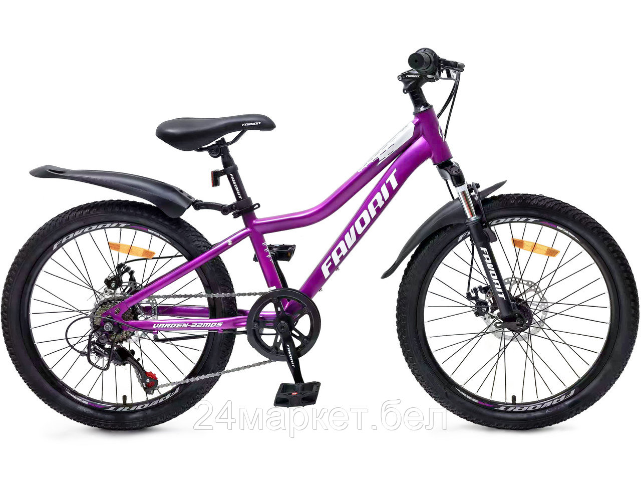 Детский велосипед Favorit VARDEN-22MDS 2025 (фиолетовый)