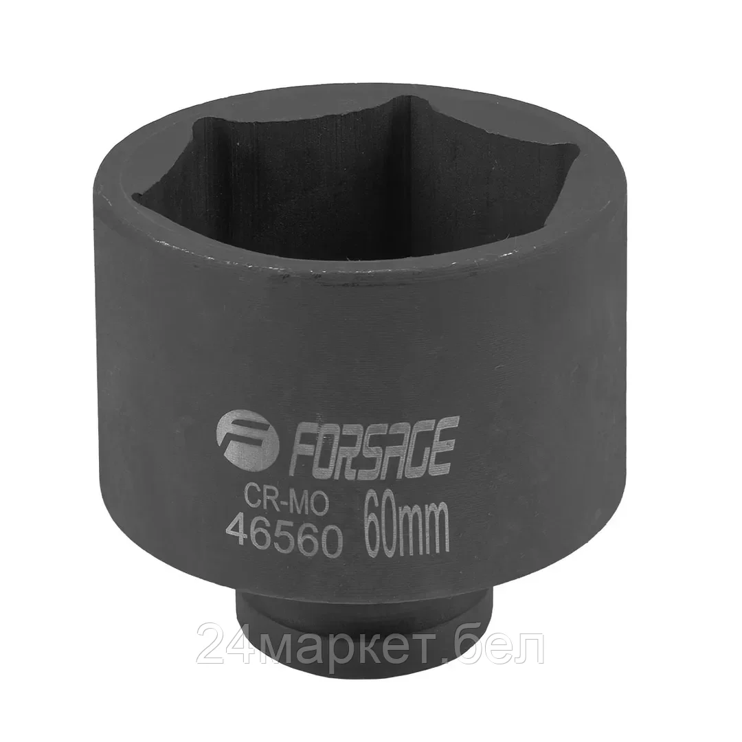 Головка ударная 60мм (6гр.), 3/4" F-46560