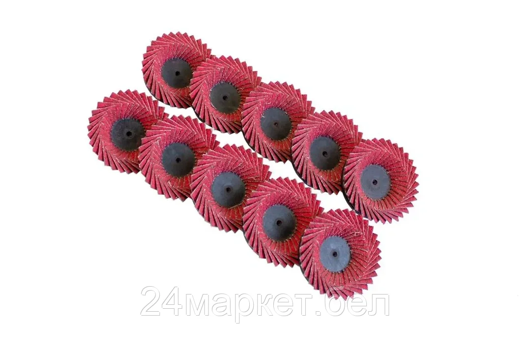 Круг шлифовальный лепестковый 75мм (№120)(к-т 10шт) Rock FORCE RF-FD3120C