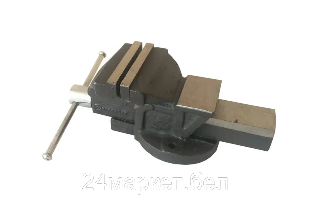 Тиски стальные с наковальней  4"-100мм FORCEKRAFT FK-6540204