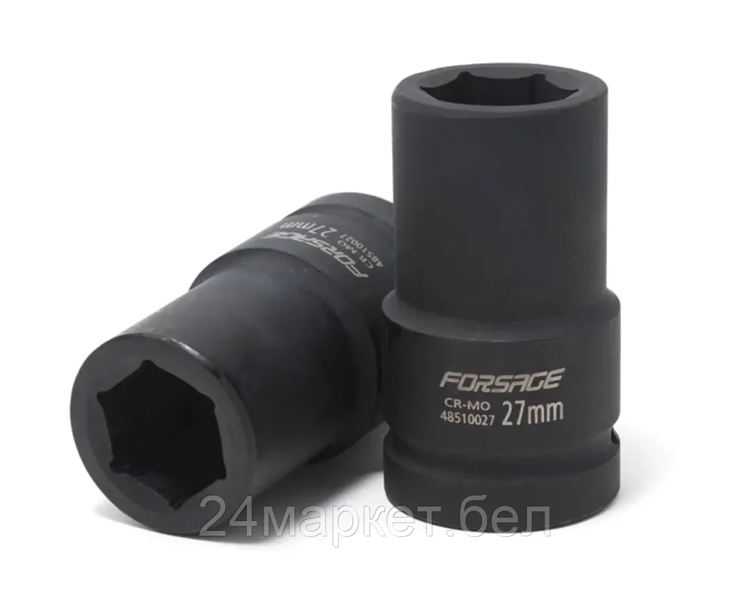 FORSAGE Головка ударная глубокая 33мм 1" 6гр. Forsage F-48510033