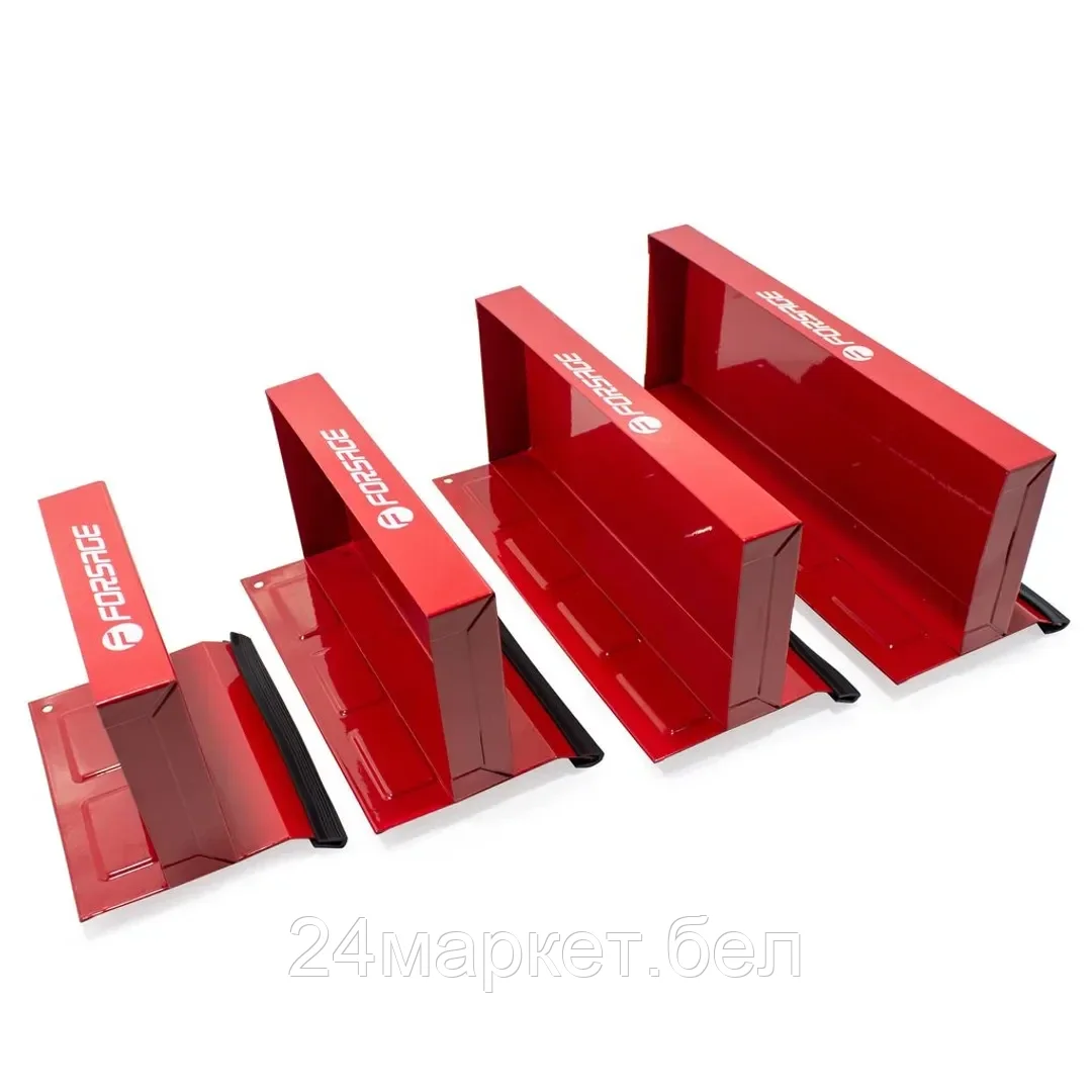 FORSAGE Набор лотков на магнитах, 4пр.(150х110х120мм-0.6кг, 210х110х120мм-0.77кг, 270х110х120мм-1кг, 310х110х120мм-1.17кг) Forsage F-88004T