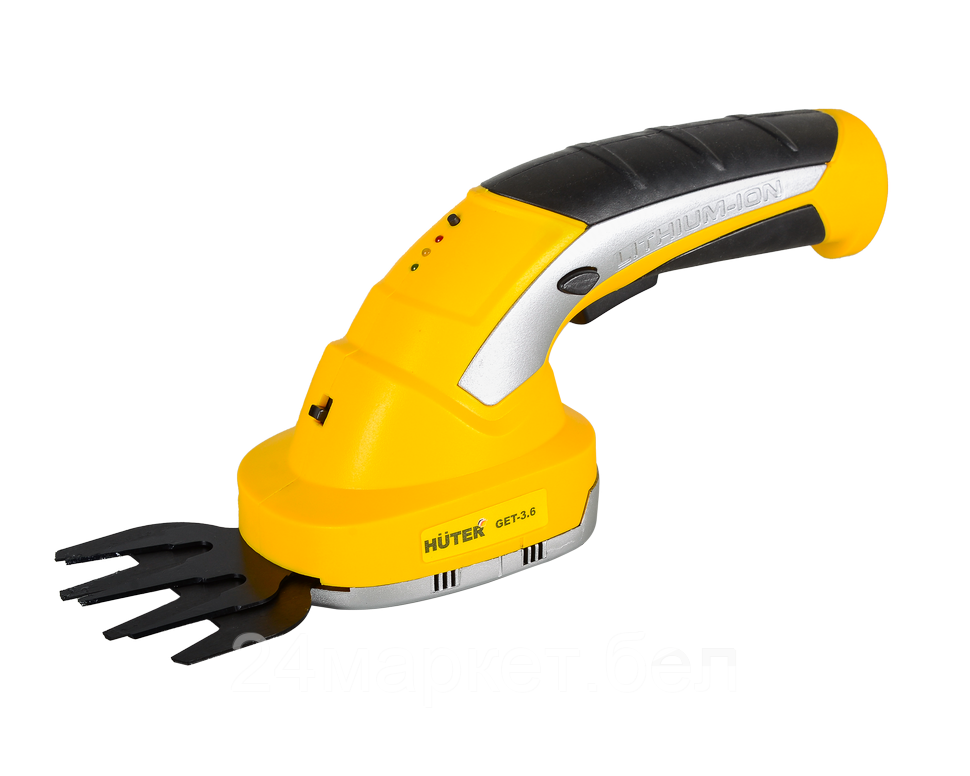 Кусторез + ножницы Huter GET-3.6 (с АКБ)