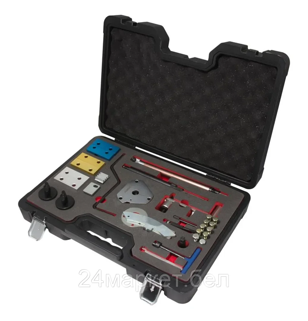 FORSAGE Набор фиксаторов для обслуживания двигателей FIAT 32пр.(1.2, 1.4, 1.6, 1.8 16V), в кейсе "Premium" Forsage F-934G2D