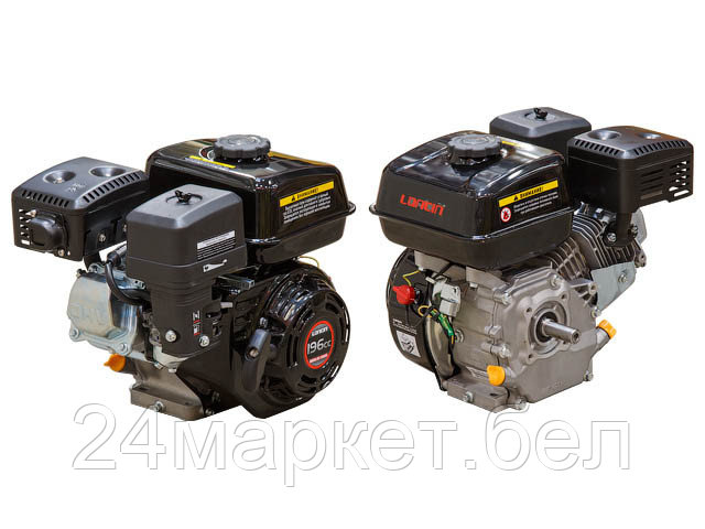 Двигатель бензиновый LONCIN G200F (цилиндрический вал диам. 19 мм.) (Макс. мощность: 6.5 л.с, Цилиндр. вал д.19мм.) G200FR