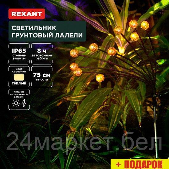 Садовый светильник-фигура Rexant Лалели 602-2401