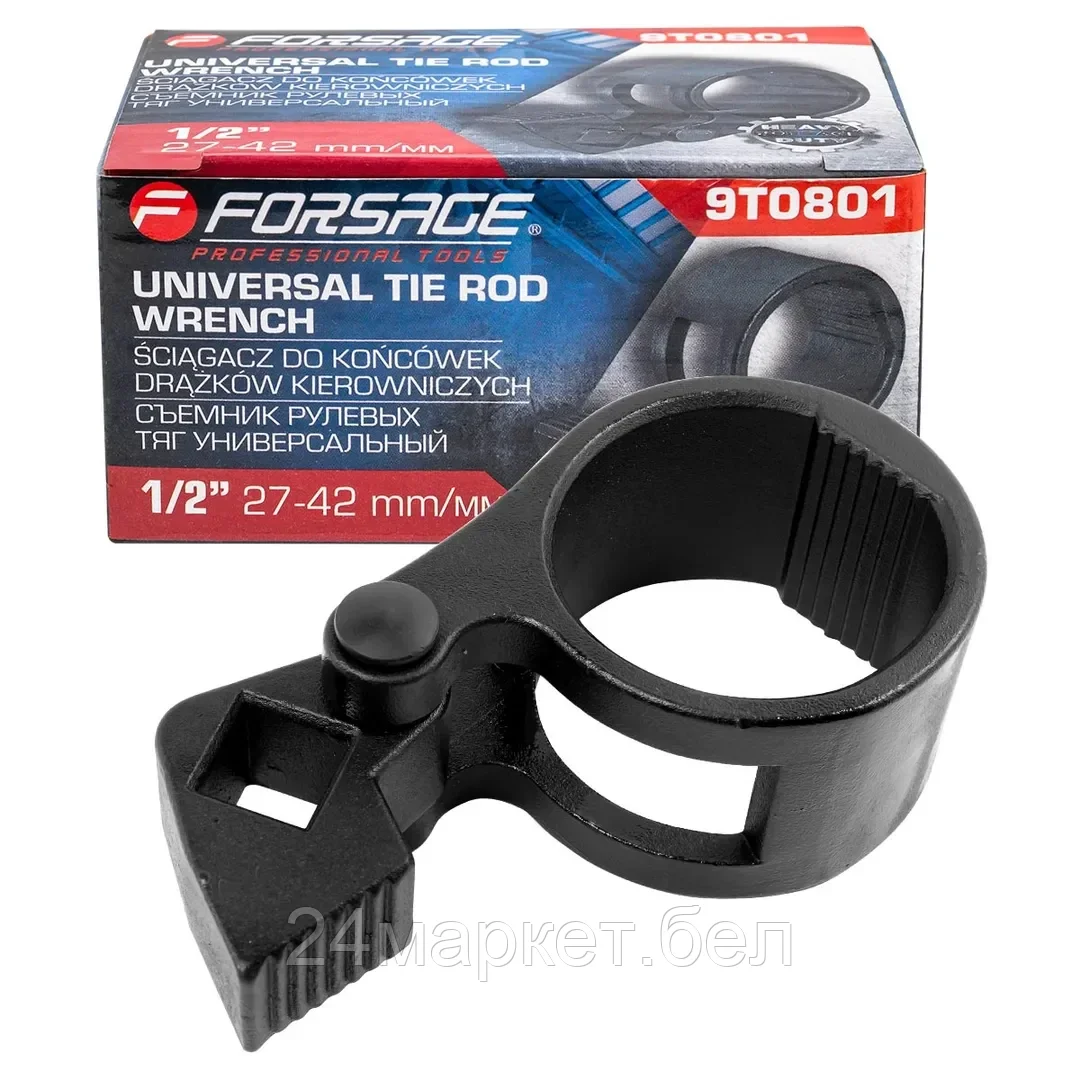 FORSAGE Съемник рулевых тяг универсальный 27-42мм, 1/2" Forsage F-9T0801