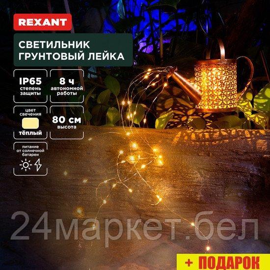 Садовый светильник-фигура Rexant Лейка 602-2405