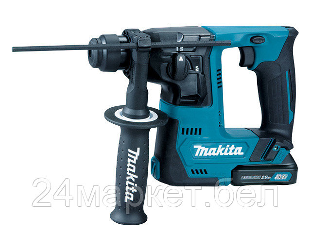 Аккум. перфоратор MAKITA HR 140 DWAJ в кейсе (10.8 В, 2 акк., 2.0 А/ч Li-Ion, 1.0 Дж, вес 1.9 кг,) HR140DWAJ