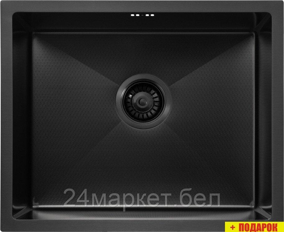 Кухонная мойка ARFEKA ECO AR 550*450 BLACK PVD NANO DECOR