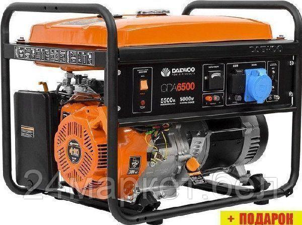 Бензиновый генератор Daewoo Power GDA 6500