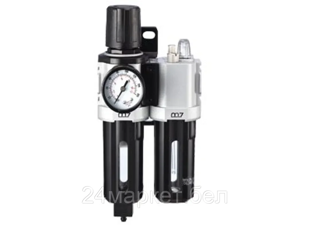 M7 Блок подготовки воздуха (фильтр тонкой очистки + регулятор + маслодобавитель) 1/4" Пропускная способность 1100 л/мин M7 SV-2230(AM)