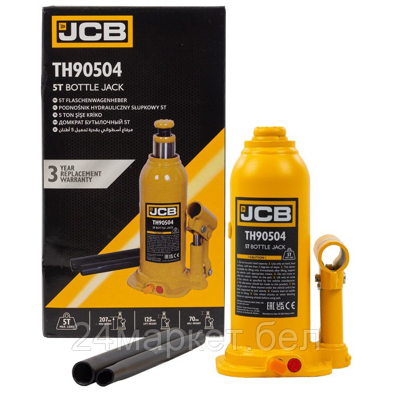 Бутылочный домкрат JCB TH90504 (5т)