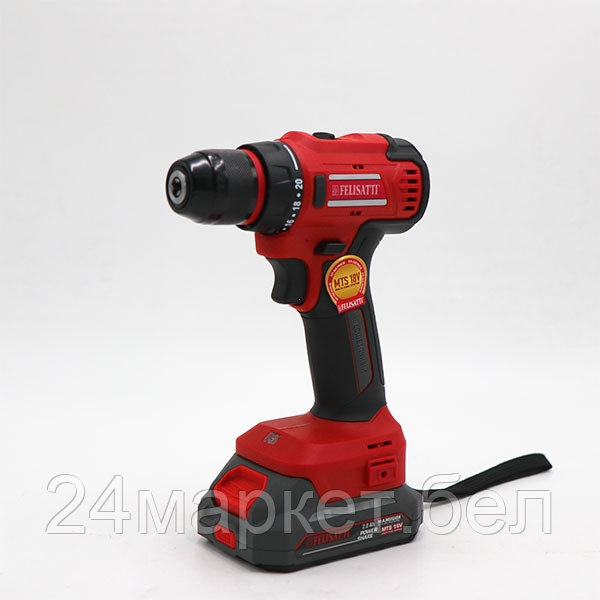Дрель-шуруповерт Felisatti FT19068 (с 2-мя АКБ, кейс)