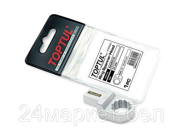 TOPTUL Тайвань Головка накидная 19мм для ключа динамометрич. TOPTUL (ANAR0119) (для ключей ANAH0108, ANAH0121, ANAJ0130)