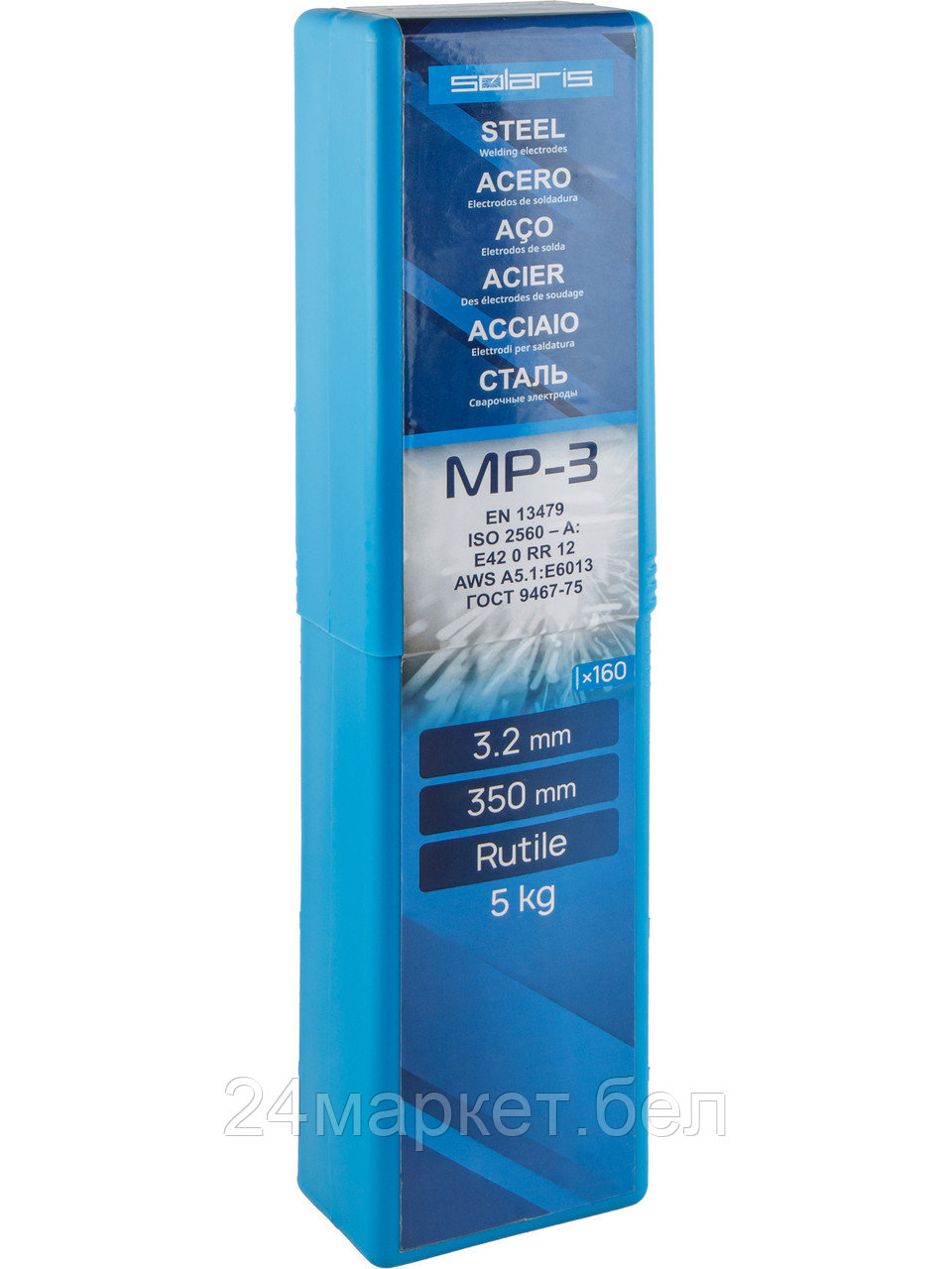 Электроды МР-3 ф 3,2мм уп.5,0 кг (пенал) SOLARIS