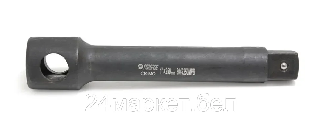 FORSAGE Удлинитель ударный 250мм с отверстием, 1" Forsage F-8049250MPB