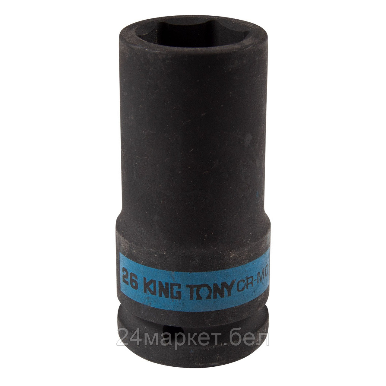 KING TONY 643526M KING TONY Головка торцевая ударная глубокая шестигранная 3/4", 26 мм