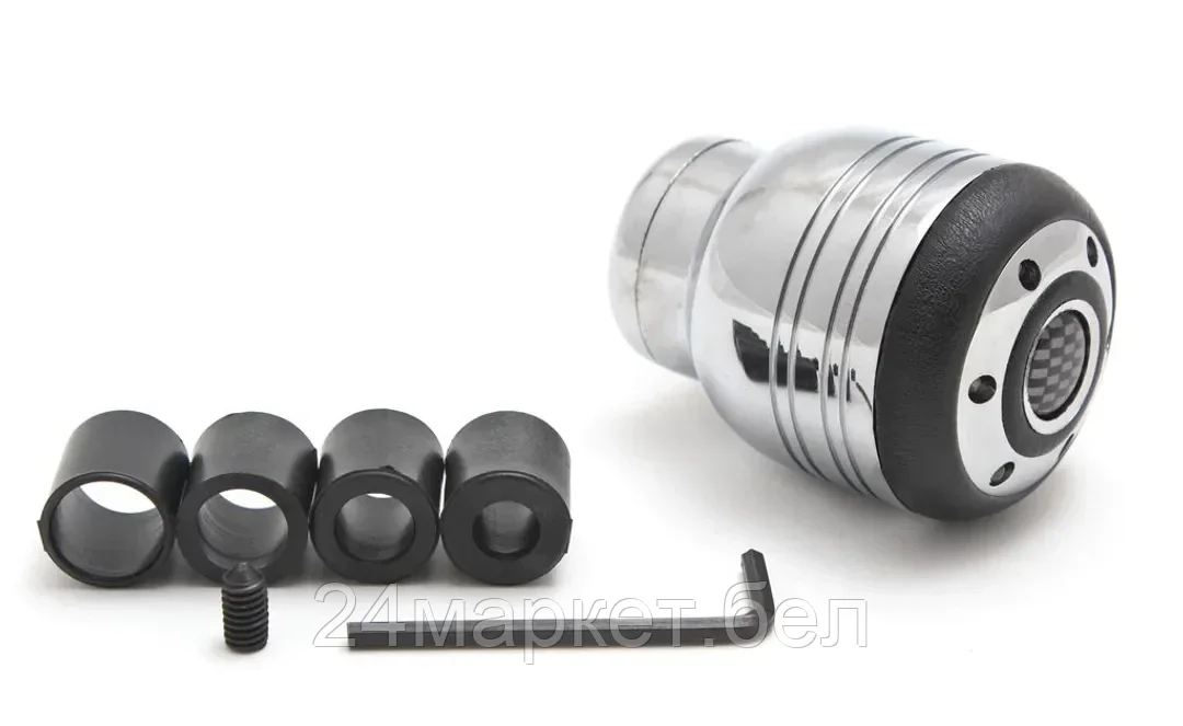 .KING Ручка на КПП FR-6029 Black/chrome с подсветкой .KING FR-6029