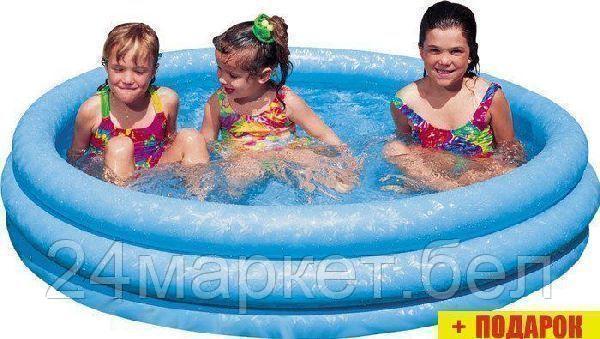 Надувной бассейн Intex Crystal Blue 147х33 (58426)