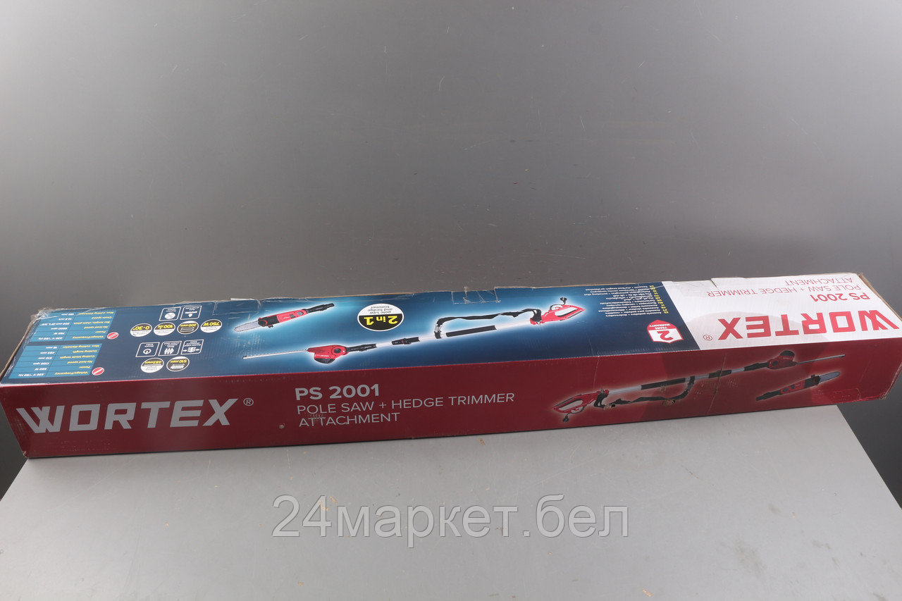 Высоторез WORTEX PS 2001 + насадка-кусторез в кор. уцененный (0000106758)