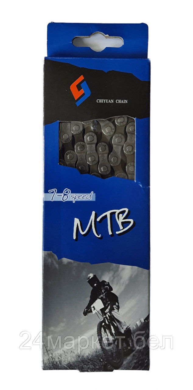Цепь велосипедная, 8 ск., 116 зв.,M70 CHIYUAN