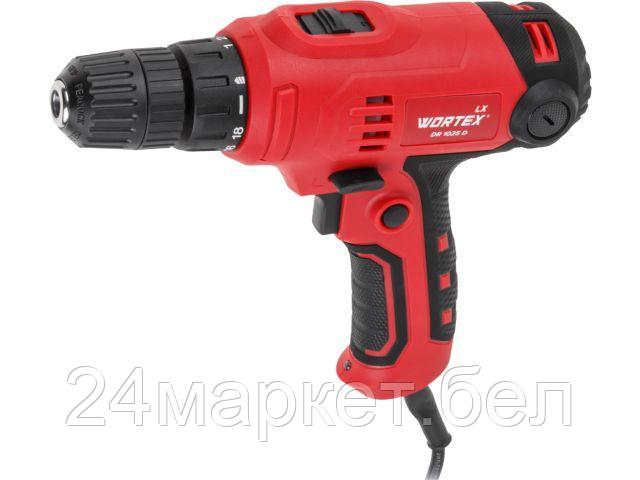 Дрель-шуруповерт WORTEX LX DR 1025 D в кор. 400 Вт, 30 Нм, 2 скор., БЗП 0.8-10 мм, 4 м шнур (400 Вт, 30 Нм, БЗП 0.8-10 мм, 4 м шнур) 1335878