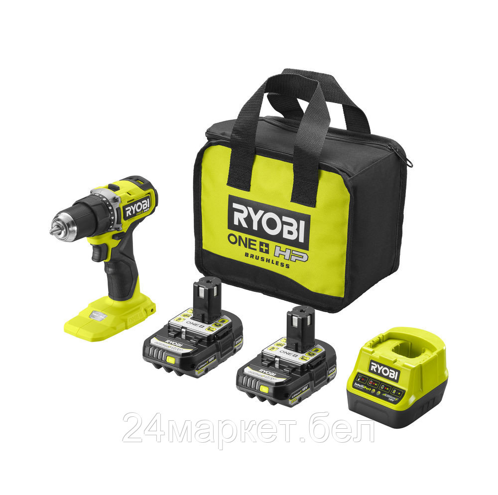 Дрель-шуруповерт Ryobi HP RDD18C-220S 5133004980 (с 2-мя АКБ)