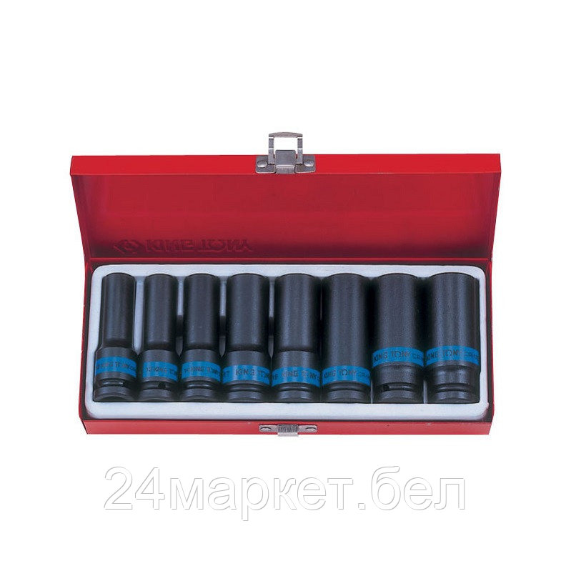 Набор торцевых головок King Tony 4410MP01 (8 предметов)