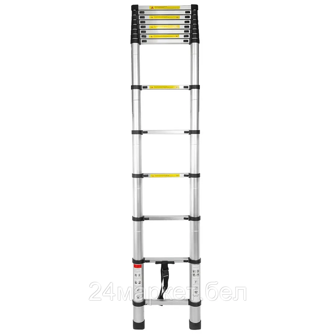 Лестница телескопическая односекционная 4.1м FORCEKRAFT BL-T410