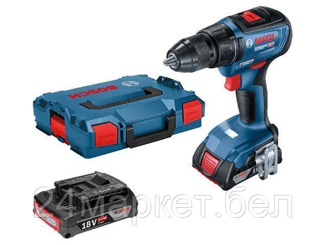 Дрель-шуруповерт Bosch GSR 18V-50 Professional 06019H5000 (с 2-мя АКБ, кейс)