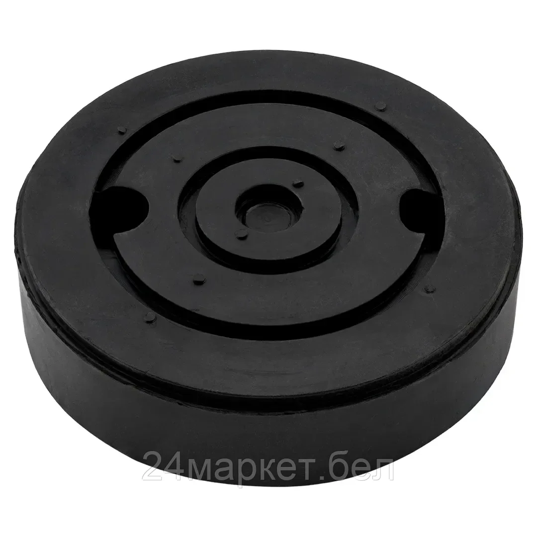 Резиновая накладка на лапу подъемника (D113мм,толщина 25мм) круг Forsage