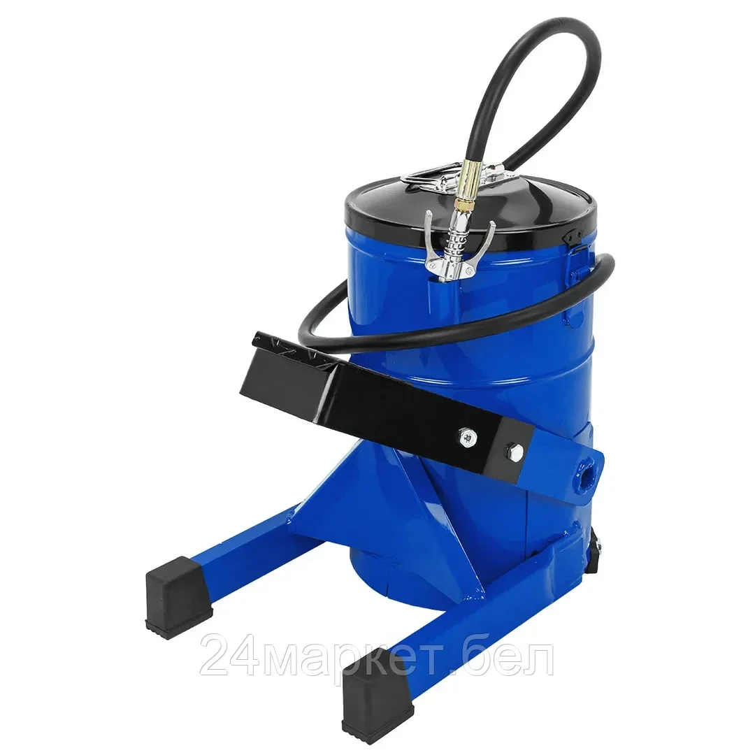 F-2096F Forsage Нагнетатель смазки с ножным приводом, 10л (длина шланга 1.5, внутр.Ø 210мм, внутр. высота 310мм)