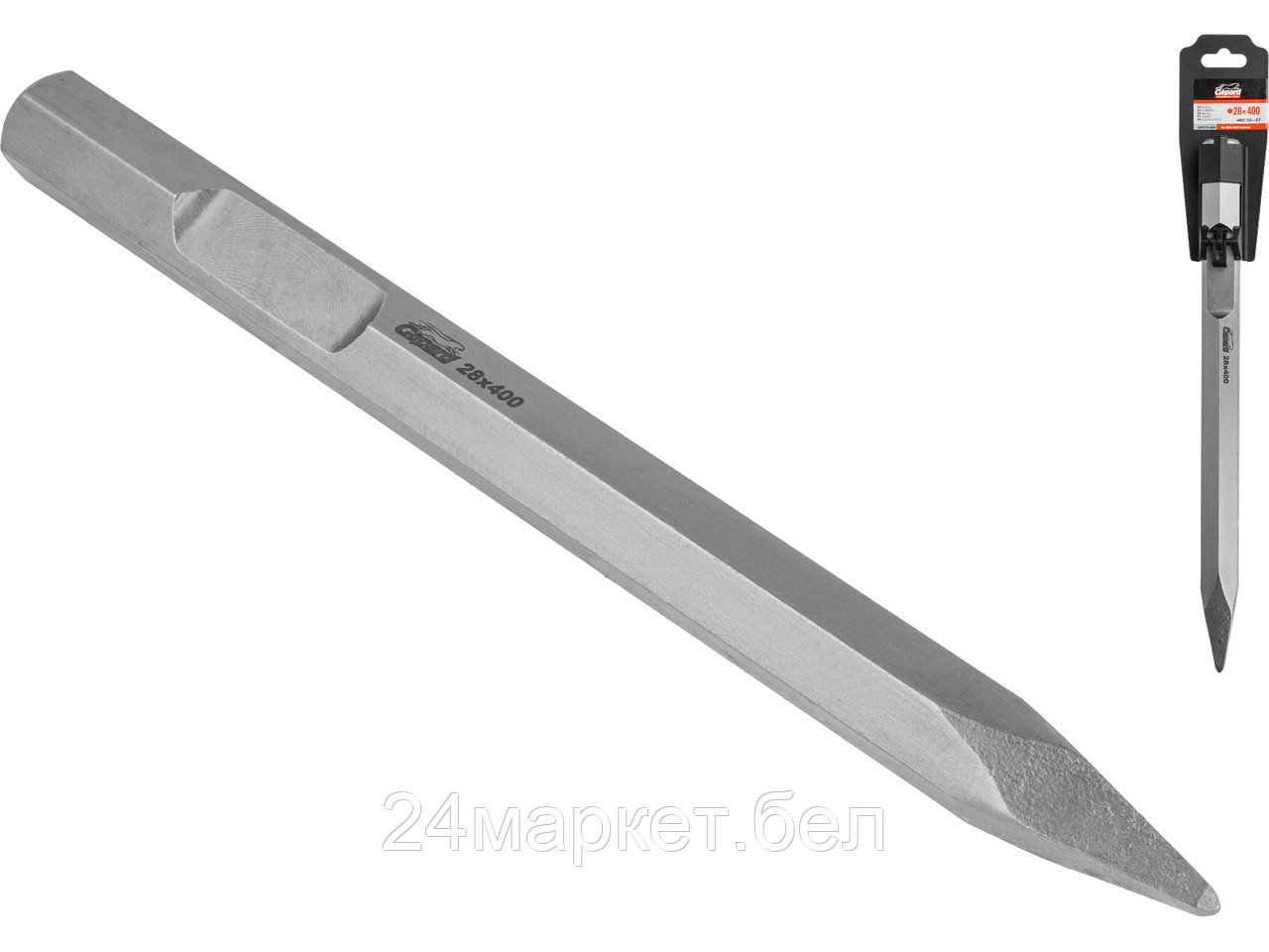 Пиковое зубило Gepard GP0713-400