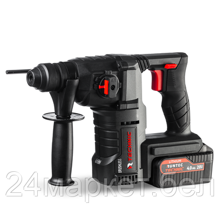 RUNTEC RT-EH900T Перфоратор аккумуляторный RUNTEC TECHNIC 2.5Дж, 20В, 2*4Ач, 900Вт