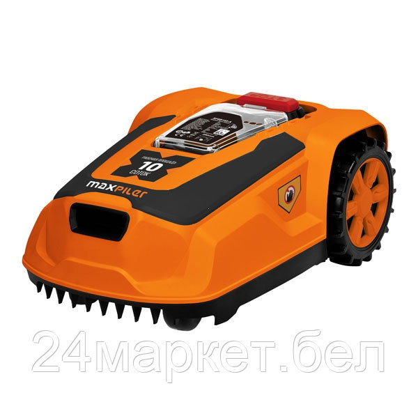 Газонокосилка-робот с Wi-Fi аккум. бесщёточная MAXPILER MLMR-1000W (20В, 22см, 25-60мм, ск.1.2км/ч)