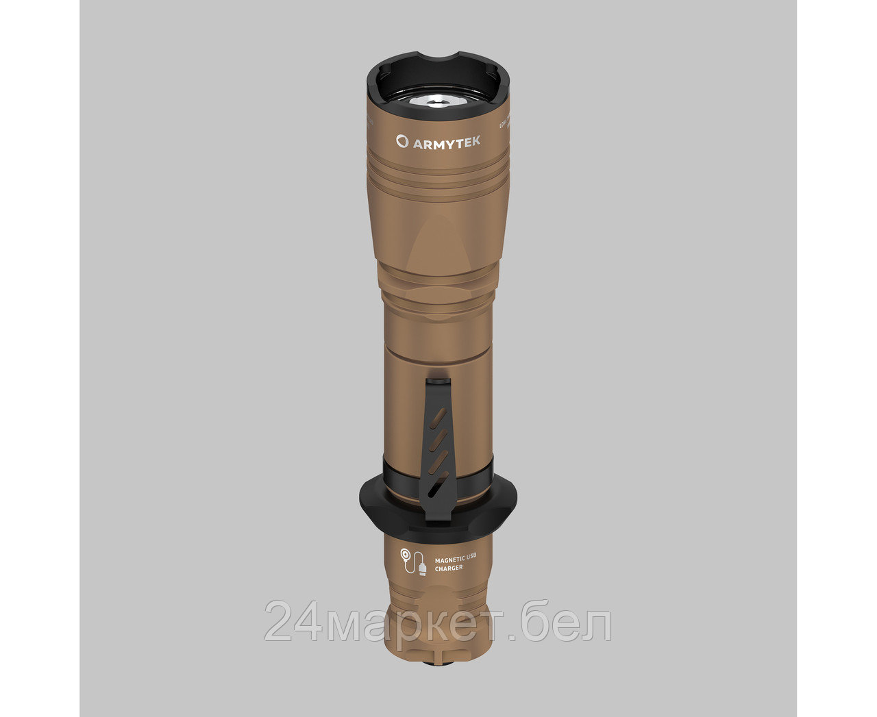 Фонарь Armytek Dobermann Pro Magnet USB Sand (теплый свет)