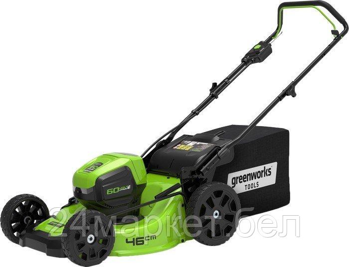 Колёсная газонокосилка Greenworks GD60LM46HP (без АКБ)