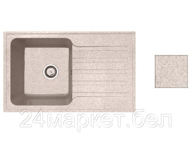 Мойка кухонная из искусственного камня ART гранит 770х475 mm, AV Engineering