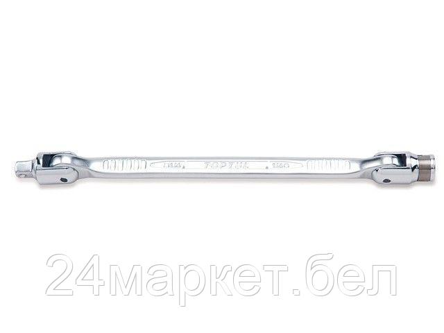 Вороток 1/4" двухсторонний для головок и бит TOPTUL AREA0808