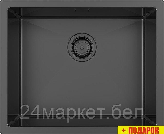 Кухонная мойка ZorG ZRN 5545 Premium PVD Gunblack