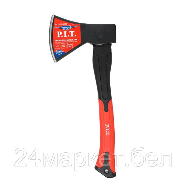 Топор с фибергласовой рукояткой P.I.T. ADVANCE HAXF01-0600 (600/1030г, кованый, 405мм)